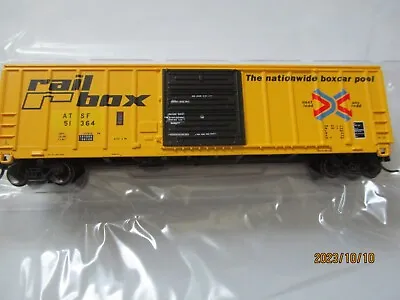 Intermountain # 67521-05 Santa Fe EX-Railbox PS 5277 CU Ft Box Car N-Scale • $27.71