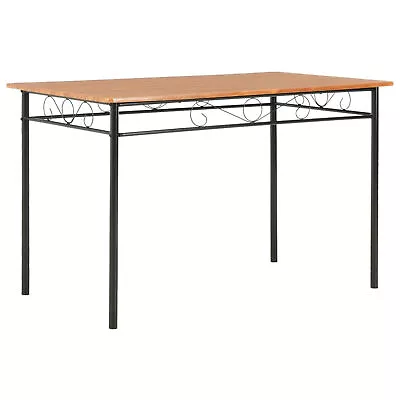 Dining Table Brown 120x70x75  MDF F4F1 • £123.59