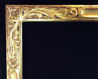 Gold Gilt Acanthus Scroll Arts And Crafts Carved Frame Newcomb Macklin Style • $950