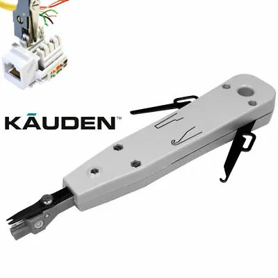 Kauden IDC Insertion Punch Push Down Tool BT Telephone Socket Network RJ45 • £5.49