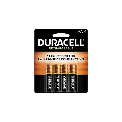 Duracell Rechargeable NiMH Batteries With Duralock Power Preserve Technology AA • $13.74