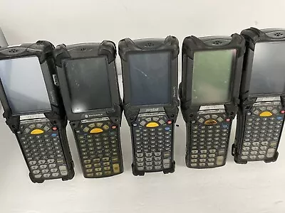 (Lot Of 5) Motorola (4) MC9060 (1) MC9090 Barcode Scanners • $100