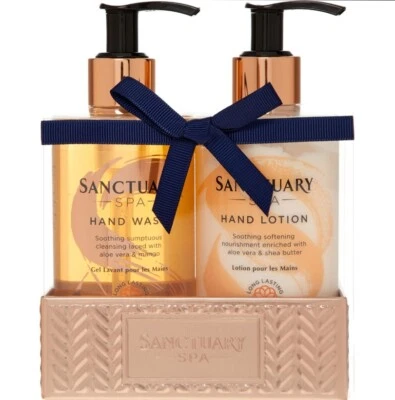 £16 • Buy Sanctuary Spa Hand Wash & Hand Lotion Gift Set .