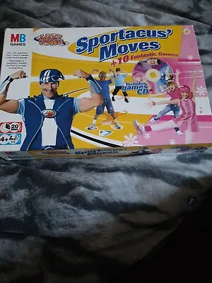 Lazy Town SPORTACUS MOVES Game (MB Games) Game In Lovely Condition • £10