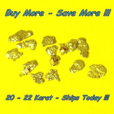 .120 Gram Gold 18-20k Alaska Natural Raw Placer Alaskan Nugget Bering Flake Fine • $10.62