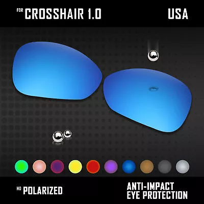 Anti Scratch Polarized Replacement Lenses For-Oakley Crosshair 1.0 • $12.75