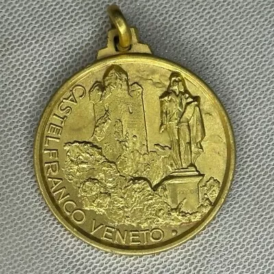Vintage Castelfranco Veneto Ping-Pong Medal Rare Bronze Sports Award • $30.40
