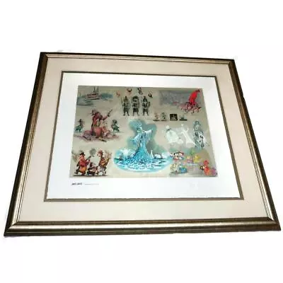 Disney Artist  Marc Davis: Imagineering A Dream  Framed Giclee Print LE 83/200 • $944.99