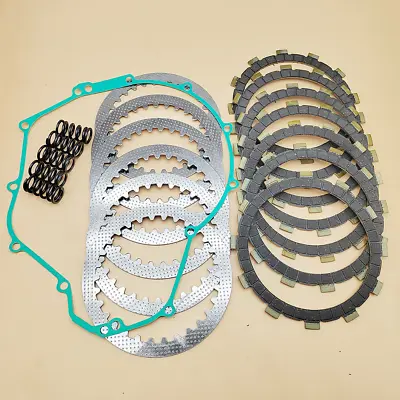 Clutch Friction Plates Kit & Gasket For Kawasaki Ninja 650 650R EX650 2006-2017 • $34.19