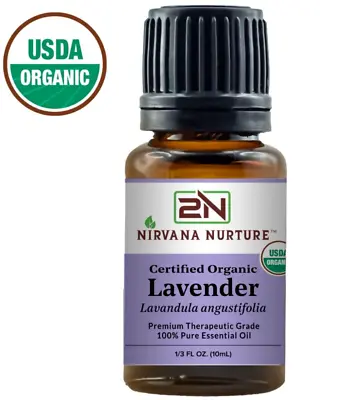 Organic Lavender Essential Oil USDA Certified 100%Pure Therapeutic Grade Natural • $9.99