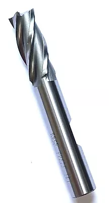 7/16  4 Flute Single End Hy-pro V Hsse End Mill - W/ 3/8  Shank - Osg 5741100 • $16.95