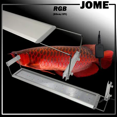 JOME Aquarium LED Light RGB Full Spectrum Fish Tank Lighting 4ft 120cm 42w • $157.40
