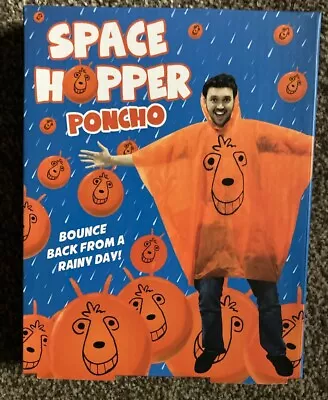 NEW Retro Space Hopper Poncho Rain Jacket Gift! • £4.95