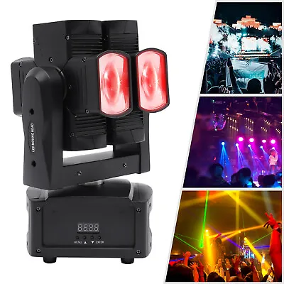 LED Laser Moving Head Light RGBW Rotating Stage Lighting Beam DMX DJ Light Disco • $106.40