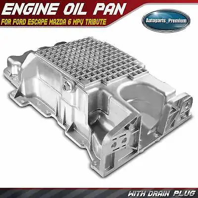 Engine Oil Pan For Ford Escape Mazda 6 MPV Tribute Mercury Cougar Mariner 3.0L • $67.49