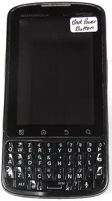 Motorola Droid Pro XT610 - Black ( Verizon ) Rare Android Smartphone • $7.64