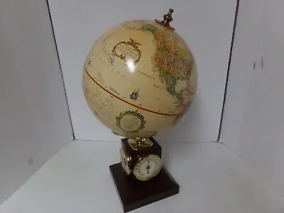 Vintage REPLOGLE 9 Globe World Classic Series Barometer Hygrometer Thermometer • $45