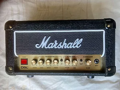 Marshall DSL1HR 1W Valve Head With Reverb. Excellent Condition Tube Amp. • £62