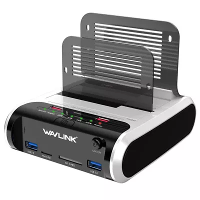 £55.99 • Buy USB 3.0 To SATA Dual Bay Hard Drive Docking Station For 2.5 /3.5  SATA HDD SSD