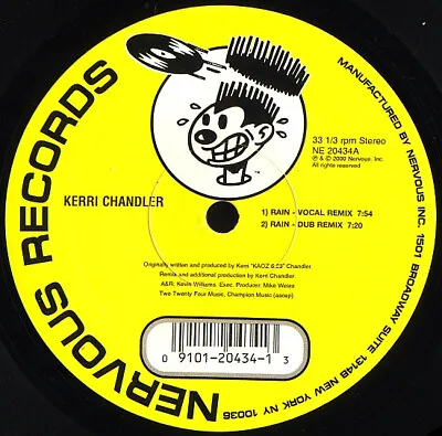 £30.49 • Buy Kerri Chandler - Rain (The New Mixes) (12 )