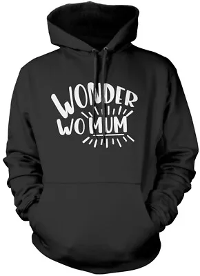 Wonder Womum Unisex Hoodie Mum Mummy Mama Fashion Mothers Day Gift • £24.99