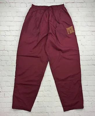 NEW/Old VTG 90s FSU Workout Jogging Nylon Nike Gray Tag Pants Men’s Size Large • $39.99