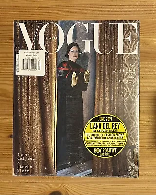 Lana Del Rey Vogue Italia June 2019 Sealed • £65