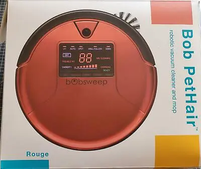 BObsweep PetHair Robotic Vacuum And Mop • $139.99