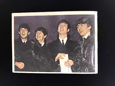 The Beatles Diary Bubble Gum Color Card Topps 1964 #53A TCG • $1