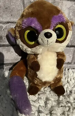 Aurora Yoohoo & Friends  LMeerkat Lemur Brown & Purple Soft Plush Toy 9” • £9