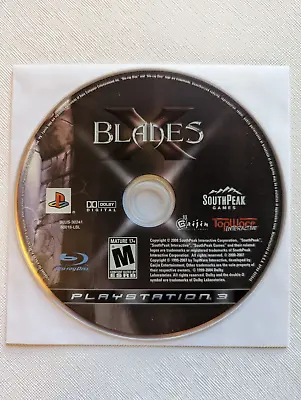 X-Blades (PS3 / PlayStation 3) Disc Only! - Tested • $14.89