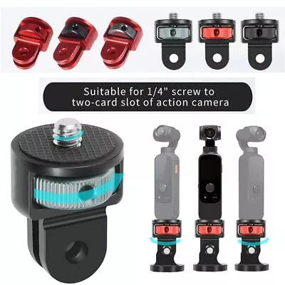 Screw Tripod Adapter Mount Holder For Gopro 10 9 Insta360 One X2 DJI Action 2 • $13.11