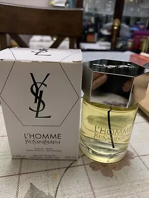 YSL Yves Saint Laurent L`Homme 100ml EDT New Unused  Authentic • £59.99