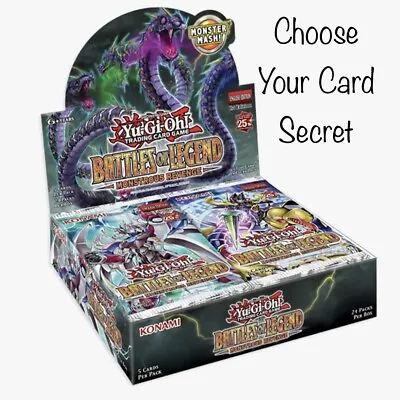 Choose Your Card From Yugioh Battles Of Legend: Monstrous Revenge! Secret Only! • $0.99