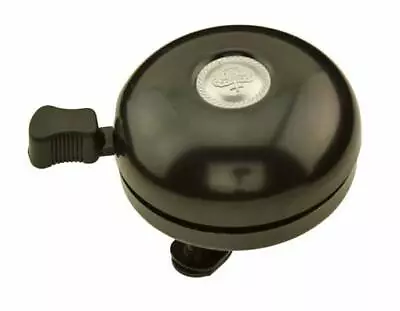 New! Absolute Genuine 57mm Long Royal Steel Crown Bicycle Bell In Black. • $9.99