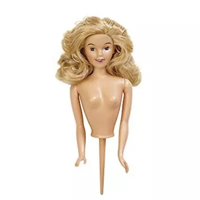 Wilton Doll Pic Blonde Cake Topper 7inch Cake Decorating • £9.01