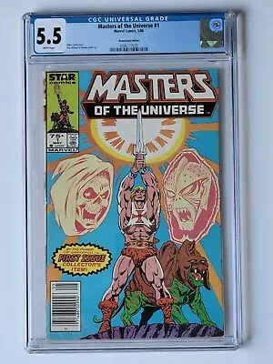 Marvel Star Comics Masters Of The Universe #1 CGC 5.5 • $40