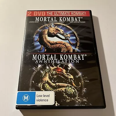 Mortal Kombat Mortal Kombat Annihilation DVD 1995 Region 4 Martial Arts Fantasy • $9.95
