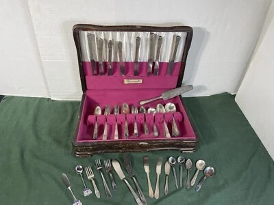 $79.20 • Buy 71 Mixed Lot - Vintage Community Silverplaye Silverware Set Flatware, Plus Extra
