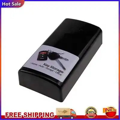 £6.71 • Buy Portable Car Key Secret Box Magnetic Case Holder For Key Hidden Black Outdoor