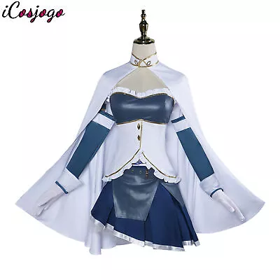 Anime Game Puella Magi Madoka Magica Miki Sayaka Role Play Cosplay Costume Wig • $6.04