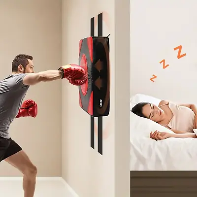 Silent Punching BagWall Mounted Boxing Target For Home & TrainingWall Punchin • $18.99