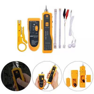 RJ11 RJ45 Cable Tester Wire Tracker Line Finder For Ethernet LAN Network Cable • £14.89