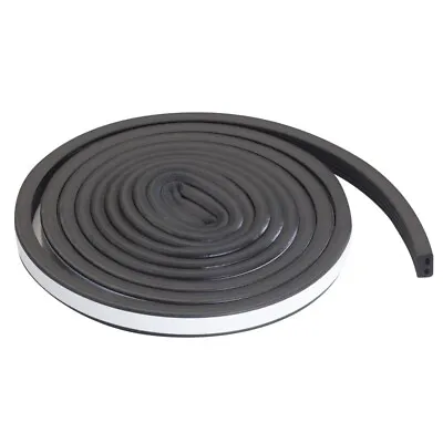 M-D Black EPDM Rubber Foam Weatherstrip For Auto And Marine 10' L X 5/16  1 Pk • $19.99