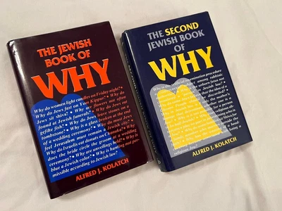 $8.95 • Buy The Jewish Book Of Why By Alfred J. Kolatch + The SECOND Book Of Why (1993)