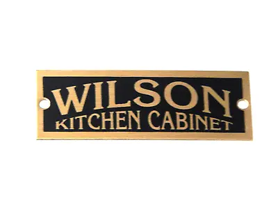 Vintage Wilson Kitchen Cabinet Label • $11.99