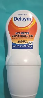 Delsym Adult No Mess Vapor Roll On 1.76 Oz Ointment Cough Suppressant Topical  • $9.99