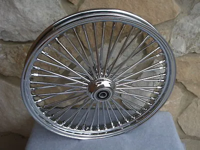 21x2.15 Fat Spoke Single Disc Front Wheel Harley Sportster 2000-07 Dyna Ng 00-03 • $338.99