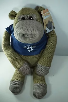 PG Tips Monkey Soft Toy 'I'm Trending #' Sidekick Johnny Vegas Plush 30cm NEW • £29.95