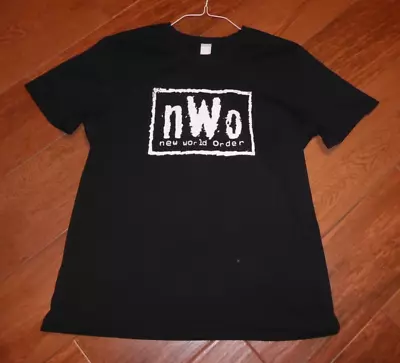 Vintage New World Order NWO Wrestling WWE WWF Black T-Shirt Size Large WCW • $23.99